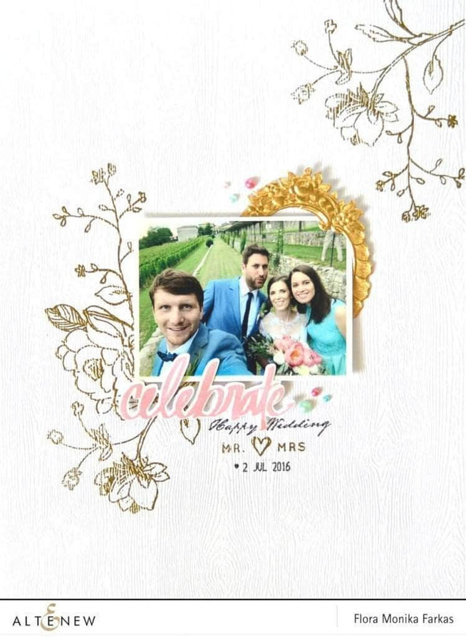 Photocentric Clear Stamps Super Script Stamp Set