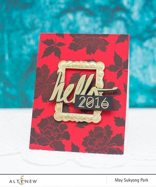 Photocentric Clear Stamps Super Script Stamp Set