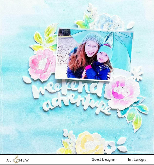 Photocentric Clear Stamps Wallpaper Art Stamp Set