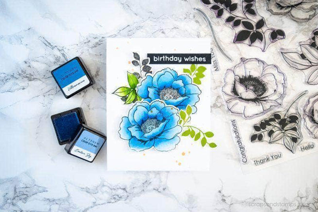 Photocentric Clear Stamps Wallpaper Art Stamp Set