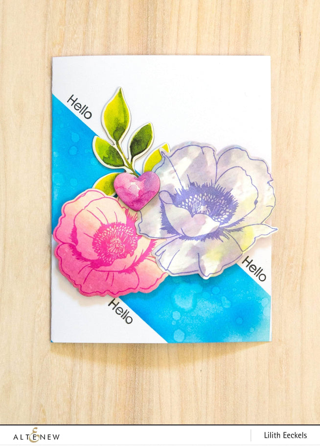 Photocentric Clear Stamps Wallpaper Art Stamp Set