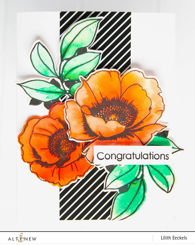Photocentric Clear Stamps Wallpaper Art Stamp Set