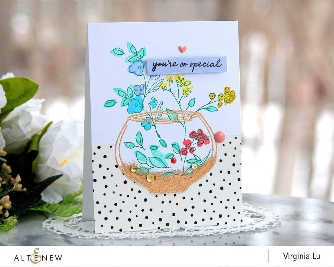 Photocentric Clear Stamps Watercolor Doodles Stamp Set