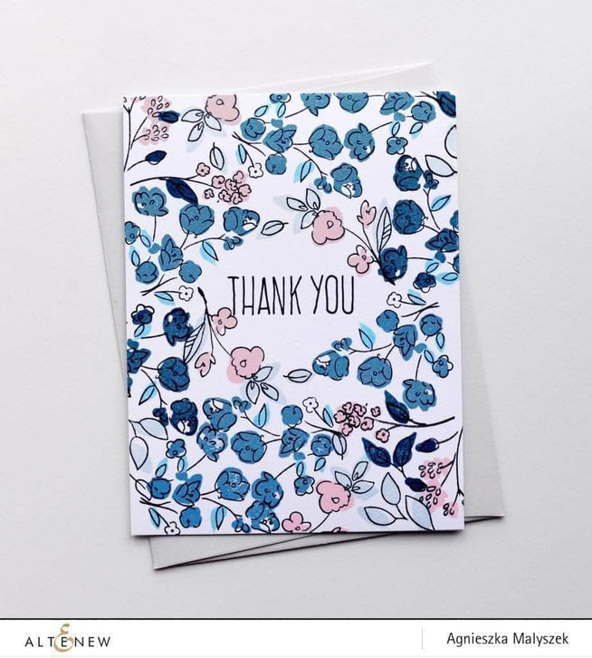 Photocentric Clear Stamps Watercolor Doodles Stamp Set