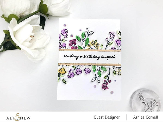 Photocentric Clear Stamps Watercolor Doodles Stamp Set