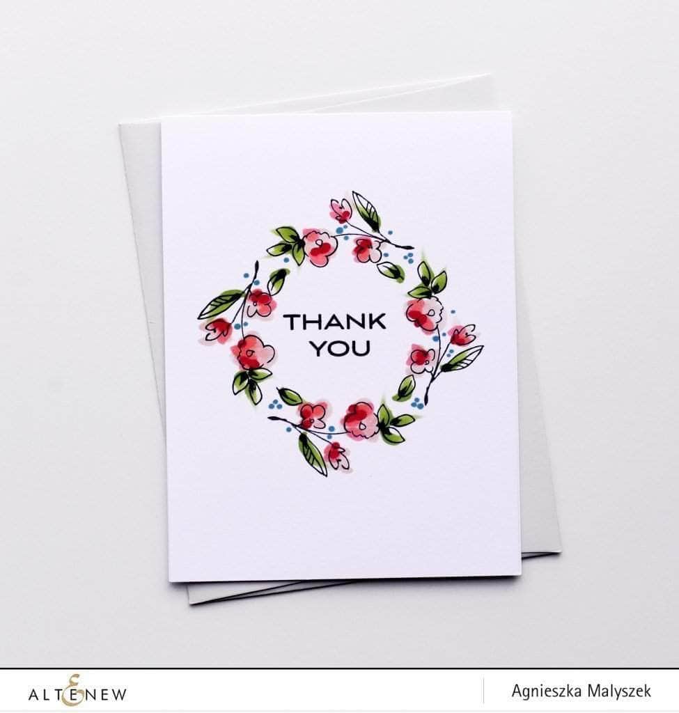 Photocentric Clear Stamps Watercolor Doodles Stamp Set
