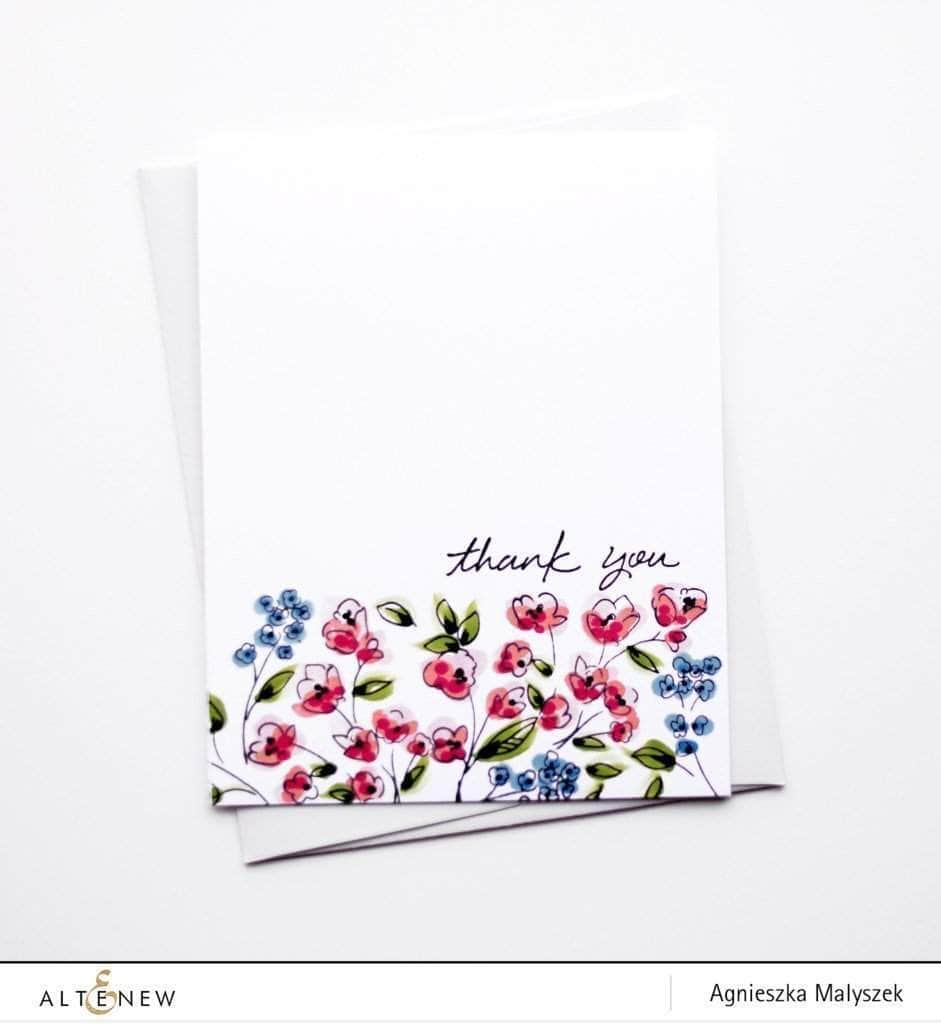 Photocentric Clear Stamps Watercolor Doodles Stamp Set