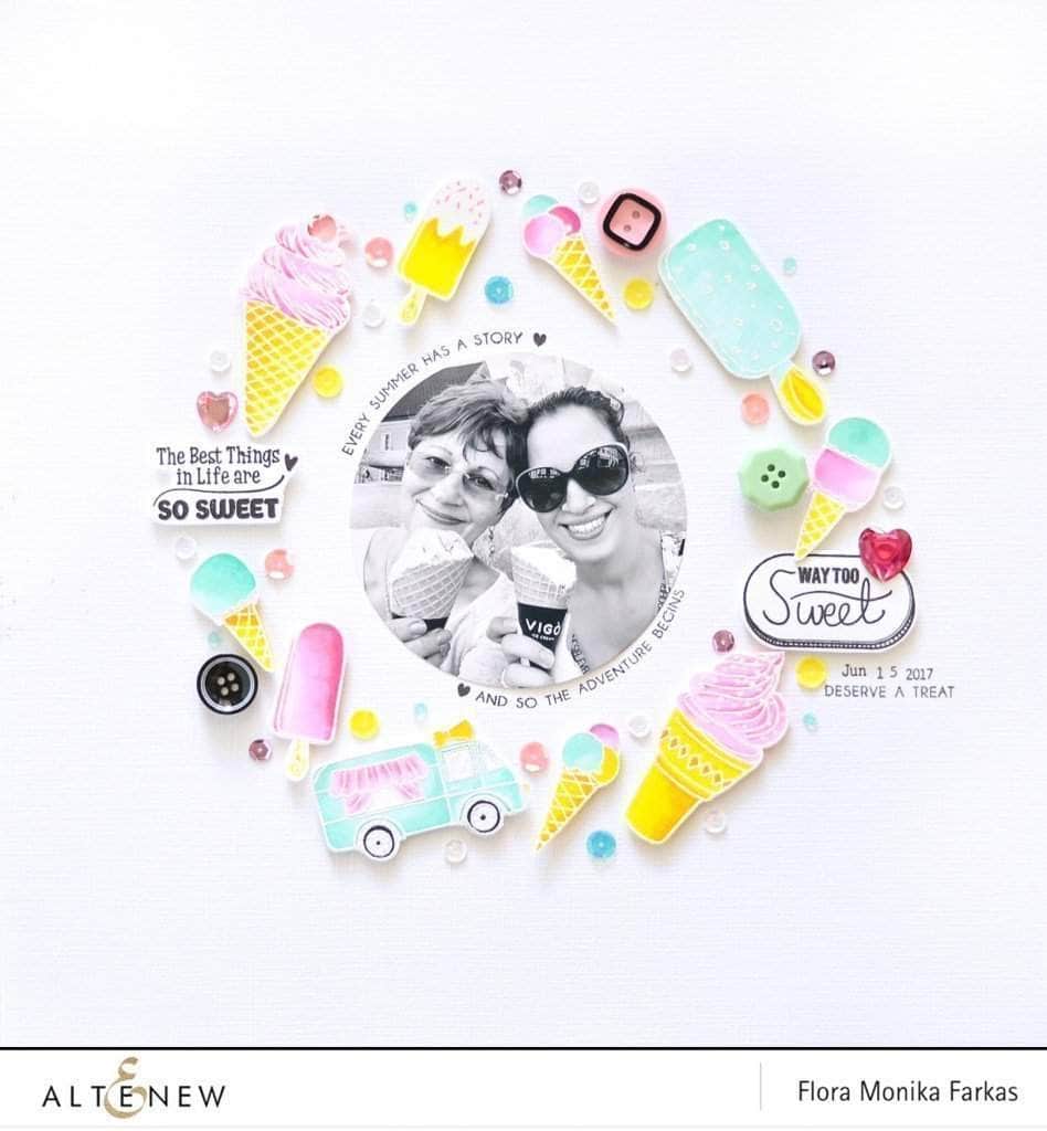 Photocentric Clear Stamps Way Too Sweet Stamp Set