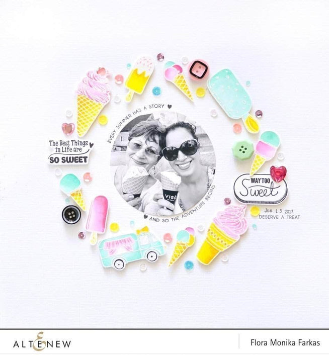 Photocentric Clear Stamps Way Too Sweet Stamp Set