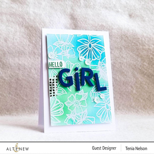 Photocentric Clear Stamps Whimsical Flower Arrangement Stamp Set