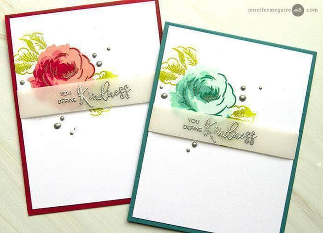 Photocentric Clear Stamps Winter Rose Stamp Set