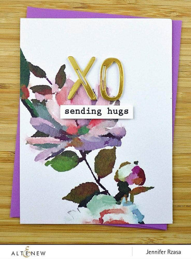 Photocentric Clear Stamps Winter Rose Stamp Set