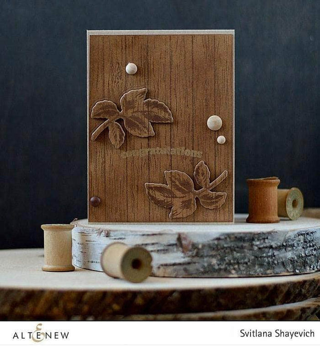 Photocentric Clear Stamps Wood Pallet Background Stamp Set