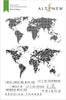 Photocentric Clear Stamps World Map Stamp Set