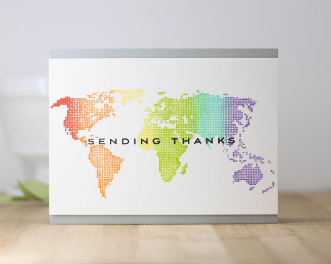 Photocentric Clear Stamps World Map Stamp Set