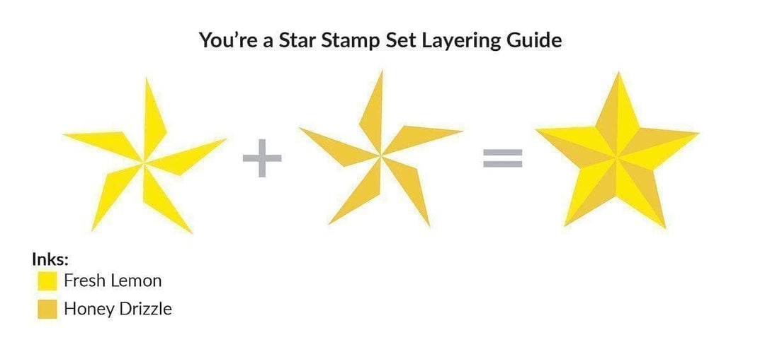 Photocentric Clear Stamps You're a Star Stamp Set