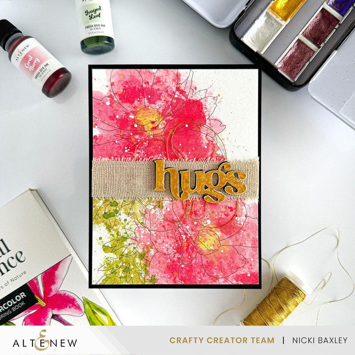 Botanical Elegance: Capture the Colors of Nature Watercolor Coloring Book