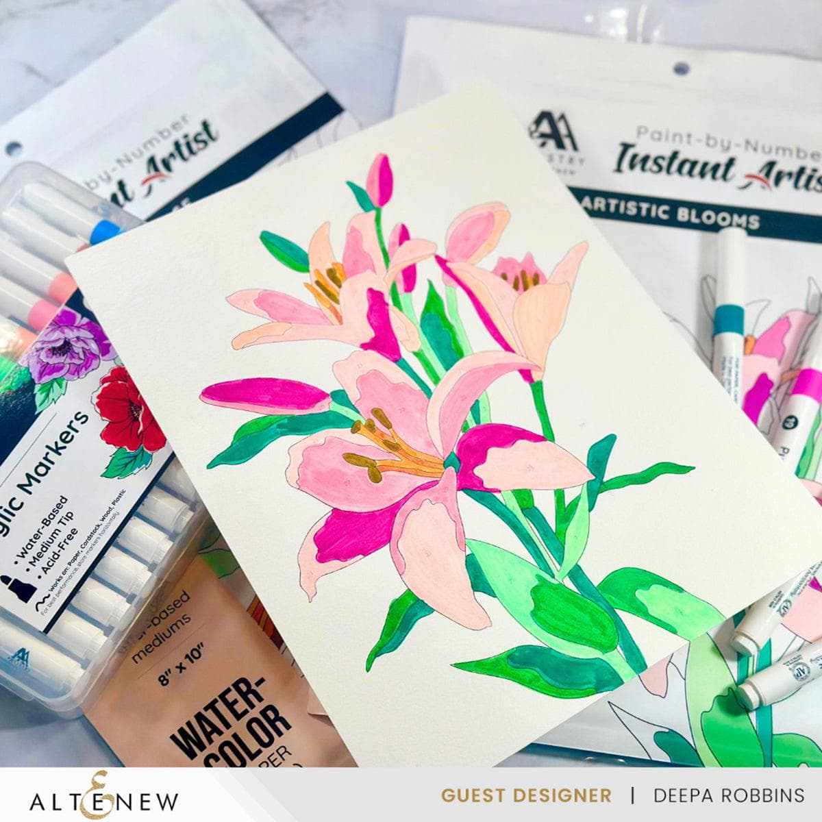 Instant Artist Paint-by-Numbers Bundle