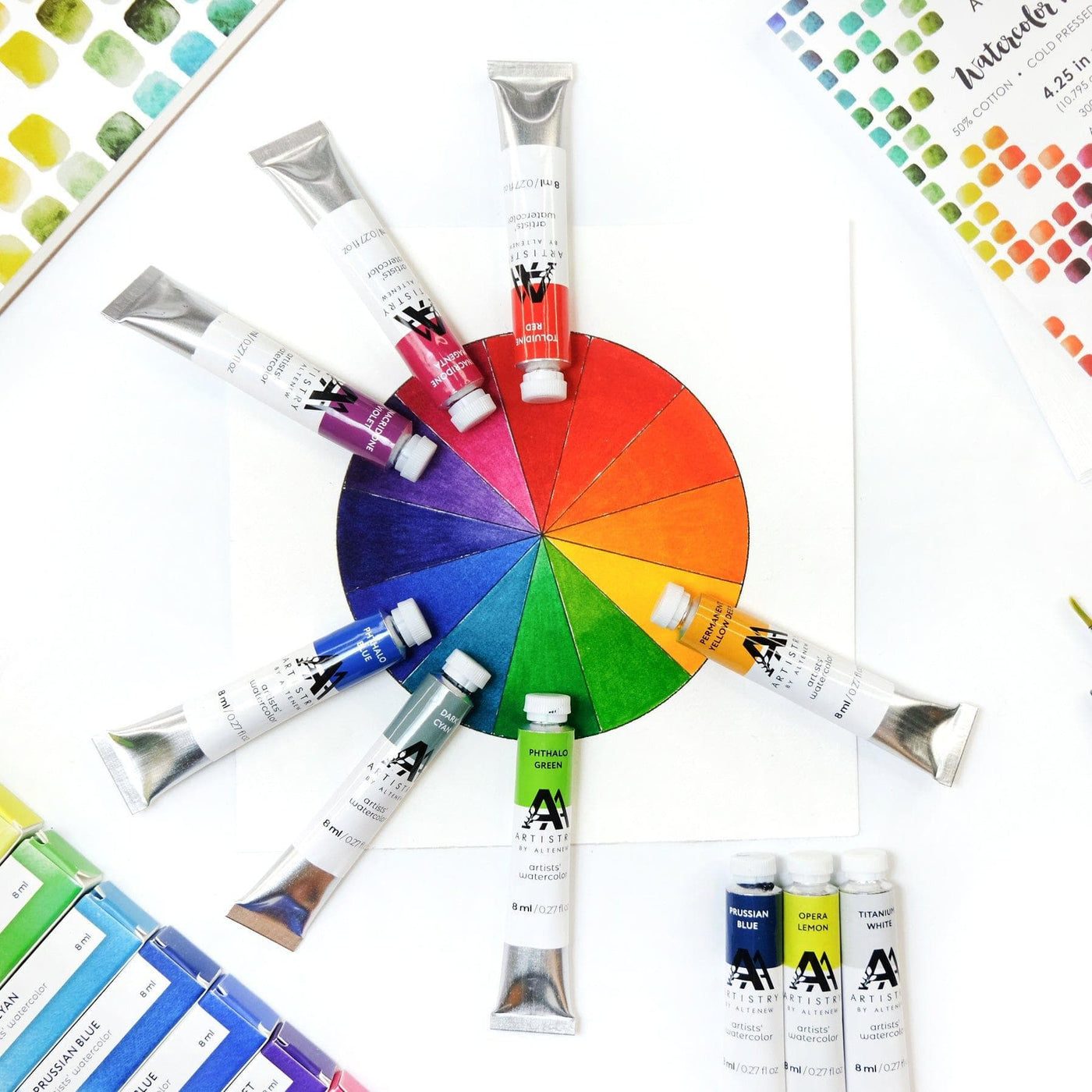 The Artist in You: Painting 101 With Watercolor Tubes