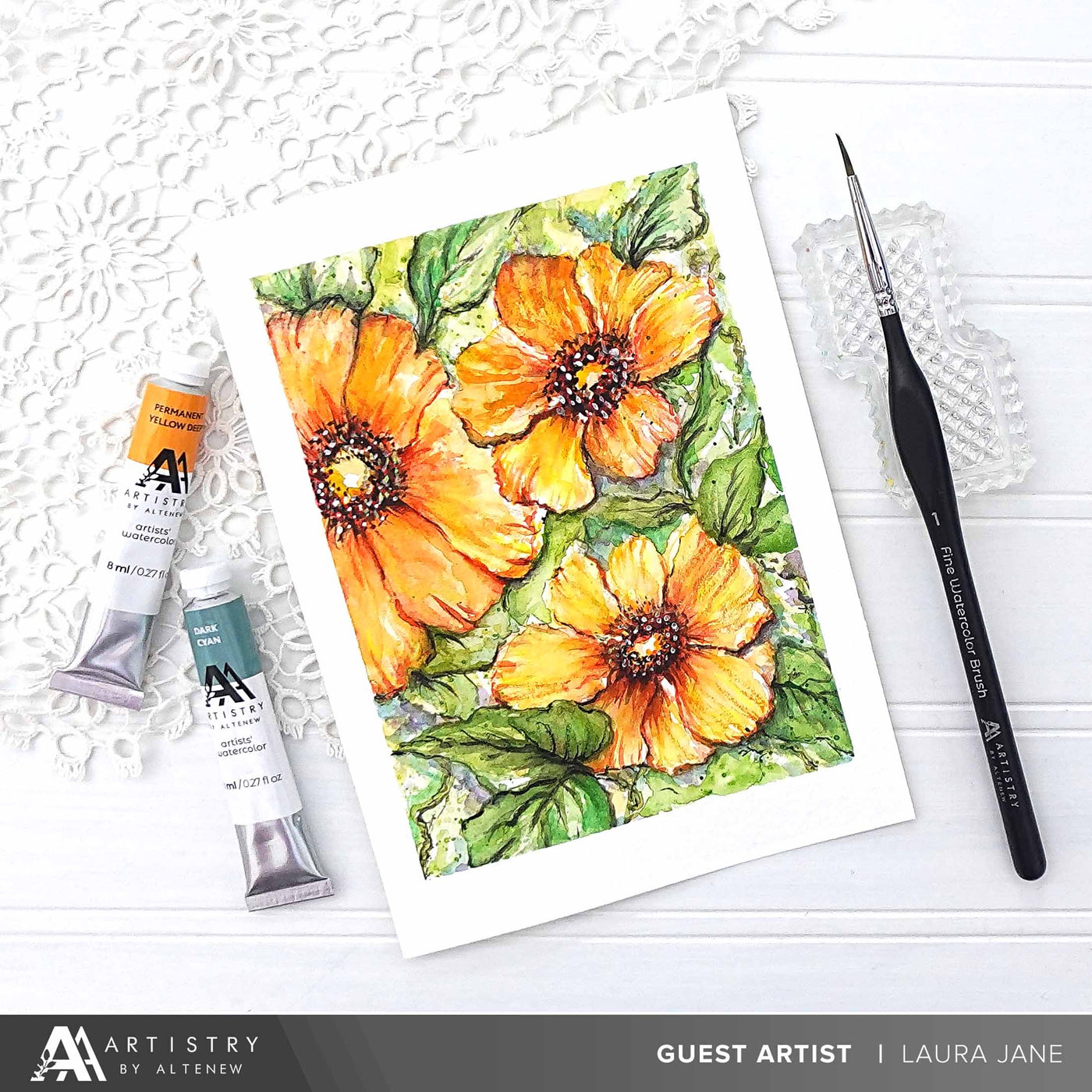 The Artist in You: Painting 101 With Watercolor Tubes