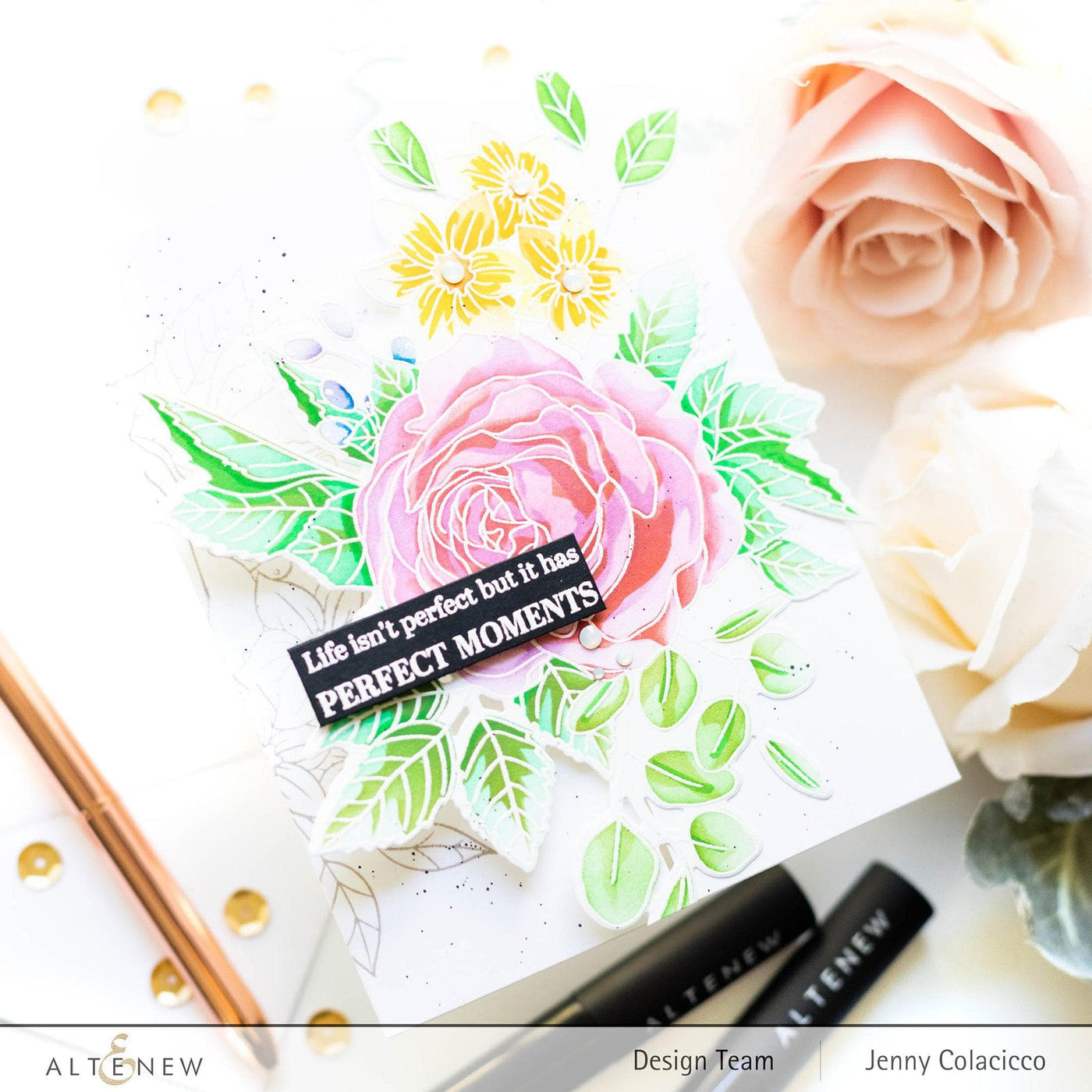 Altenew Craft Your Life Project Kit Craft Your Life Project Kit: Bewitching Rose