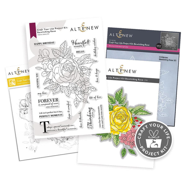 Altenew Craft Your Life Project Kit Craft Your Life Project Kit: Bewitching Rose