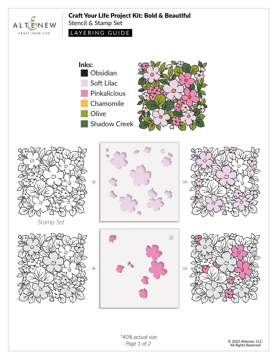 Craft Your Life Project Kit: Bold & Beautiful