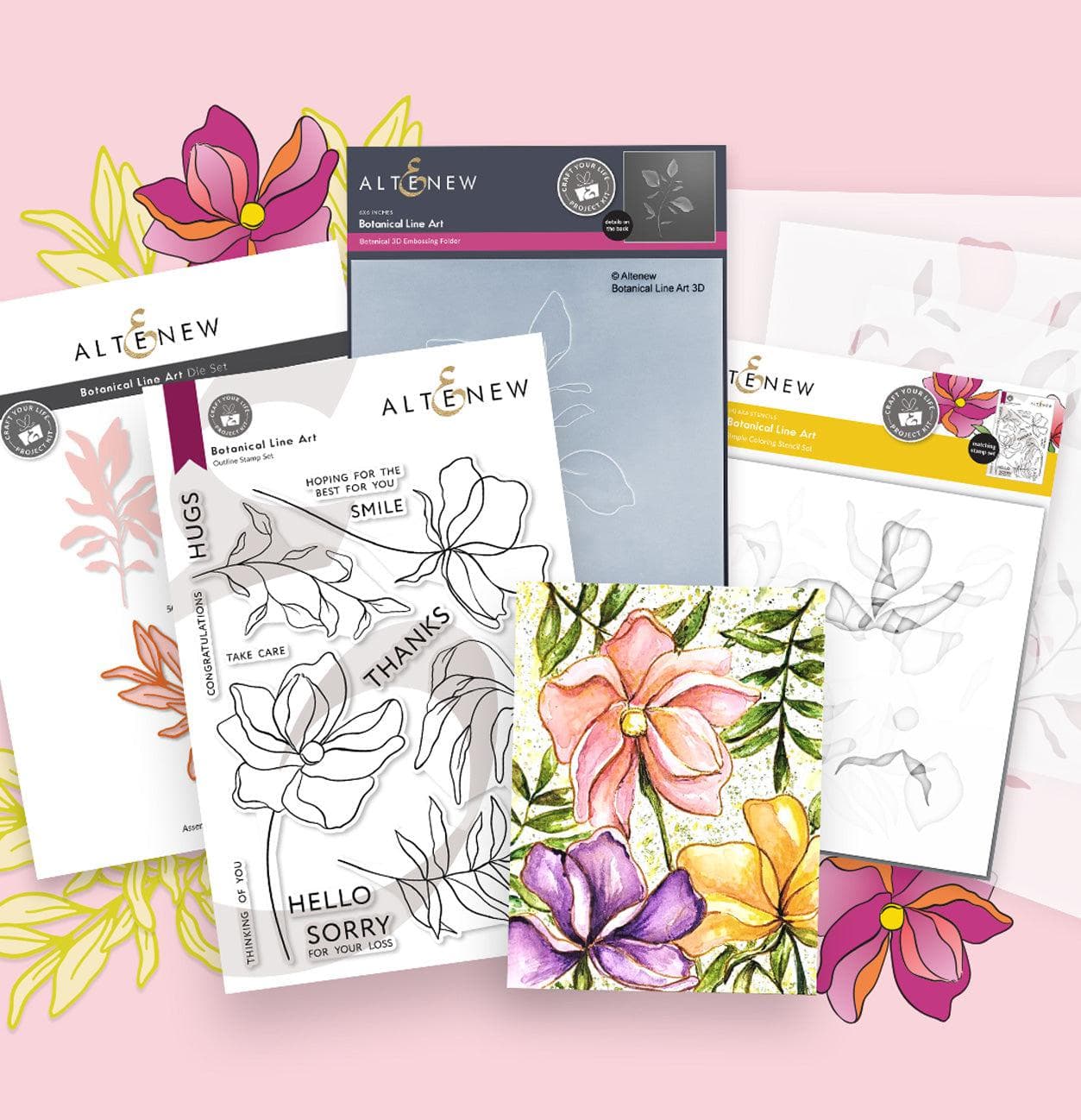 Craft Your Life Project Kit: Botanical Line Art