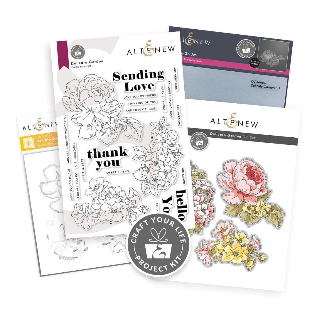 Altenew Craft Your Life Project Kit Craft Your Life Project Kit: Delicate Garden