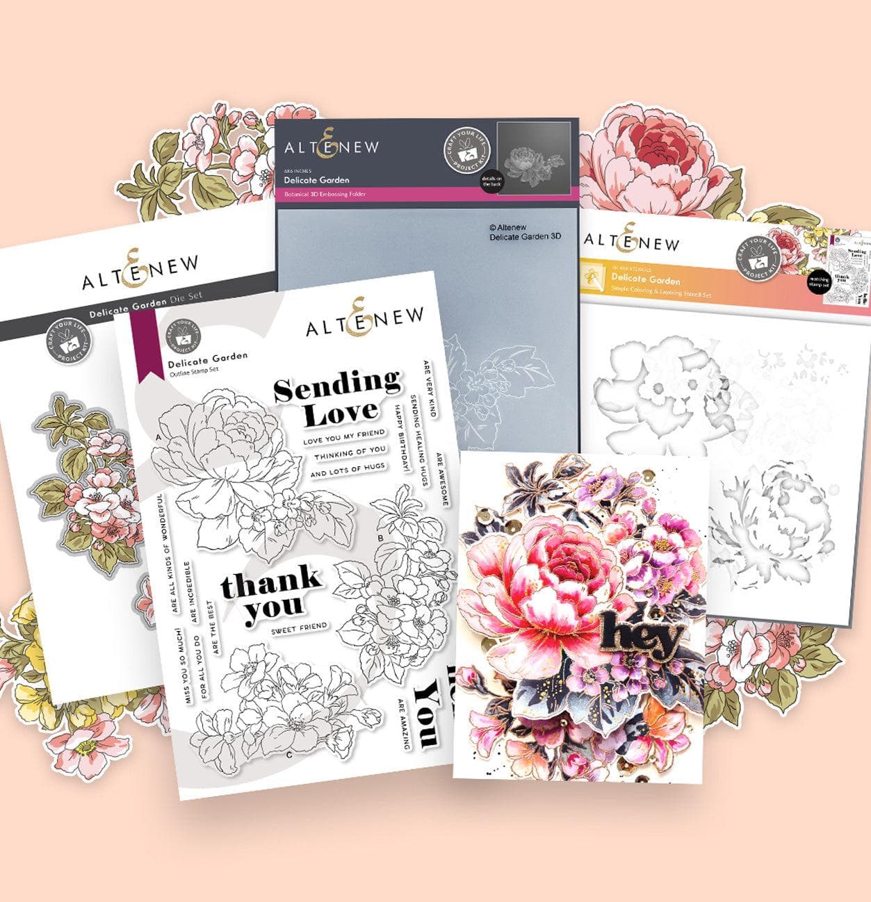 Craft Your Life Project Kit: Delicate Garden | Altenew