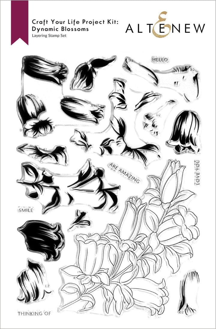 Altenew Craft Your Life Project Kit Craft Your Life Project Kit: Dynamic Blossoms