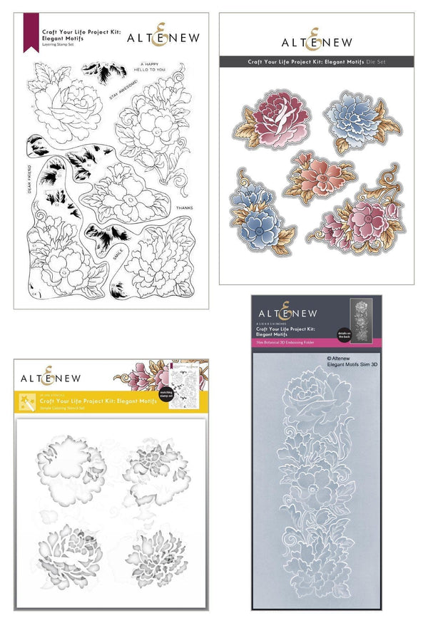 Altenew Craft Your Life Project Kit Craft Your Life Project Kit: Elegant Motifs