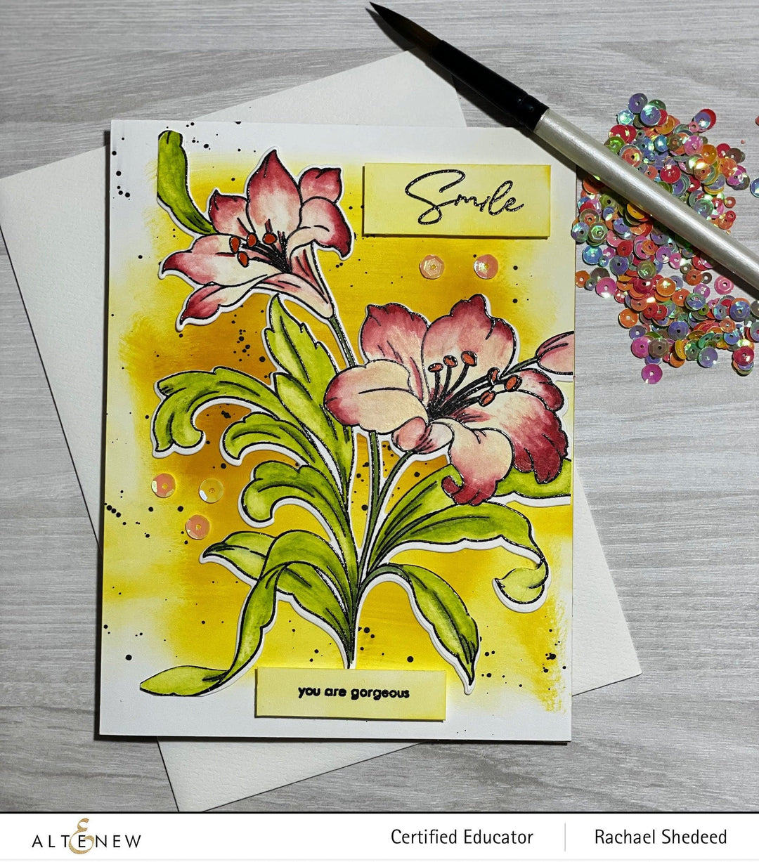 Altenew Craft Your Life Project Kit Craft Your Life Project Kit: Feathered Lilies