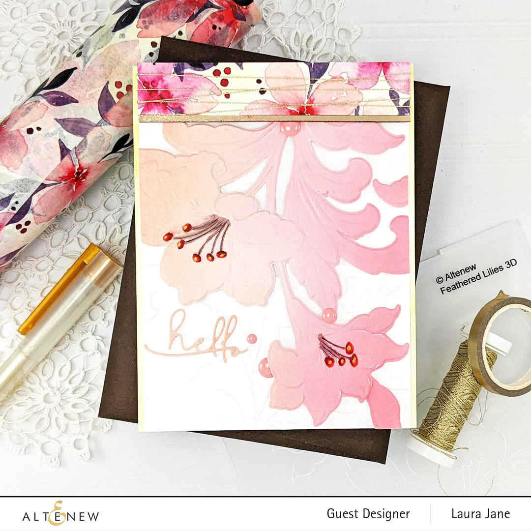 Altenew Craft Your Life Project Kit Craft Your Life Project Kit: Feathered Lilies