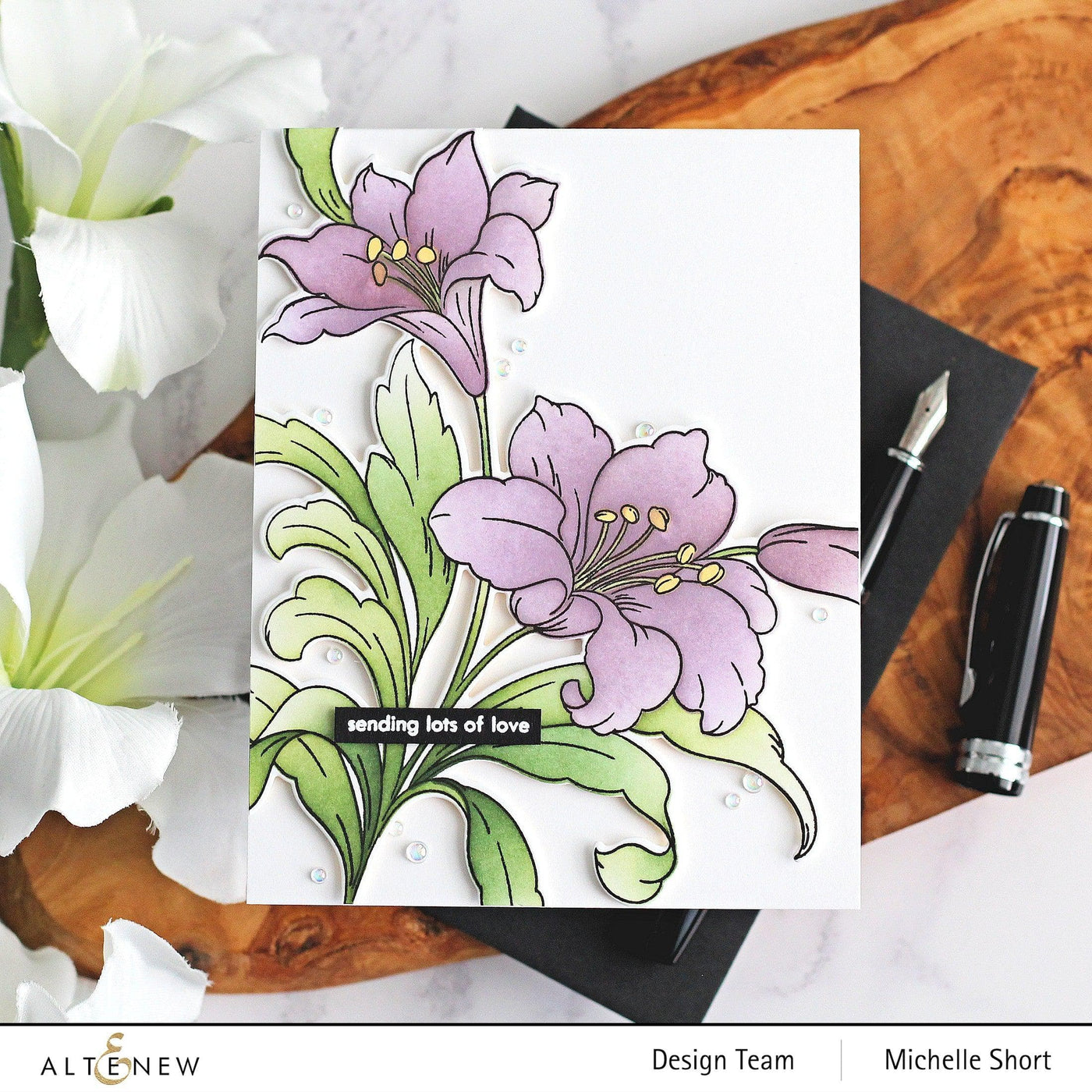 Altenew Craft Your Life Kit Feathered Lilies