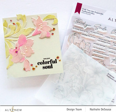 Altenew Craft Your Life Project Kit Craft Your Life Project Kit: Feathered Lilies