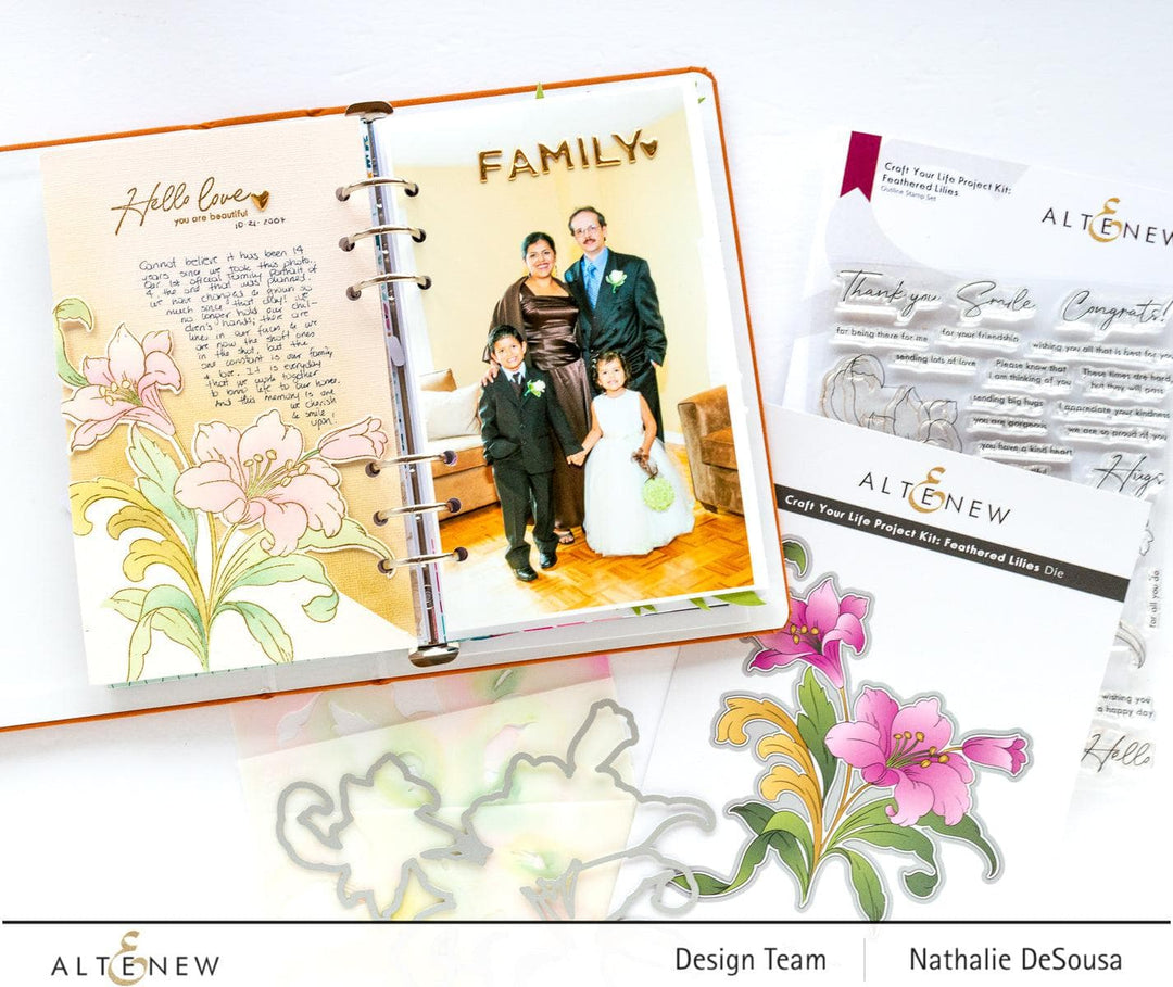 Altenew Craft Your Life Project Kit Craft Your Life Project Kit: Feathered Lilies