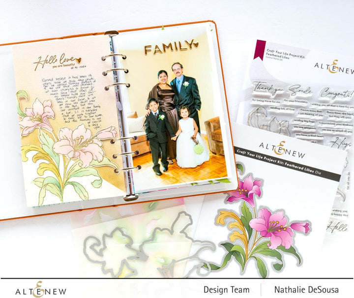 Altenew Craft Your Life Project Kit Craft Your Life Project Kit: Feathered Lilies