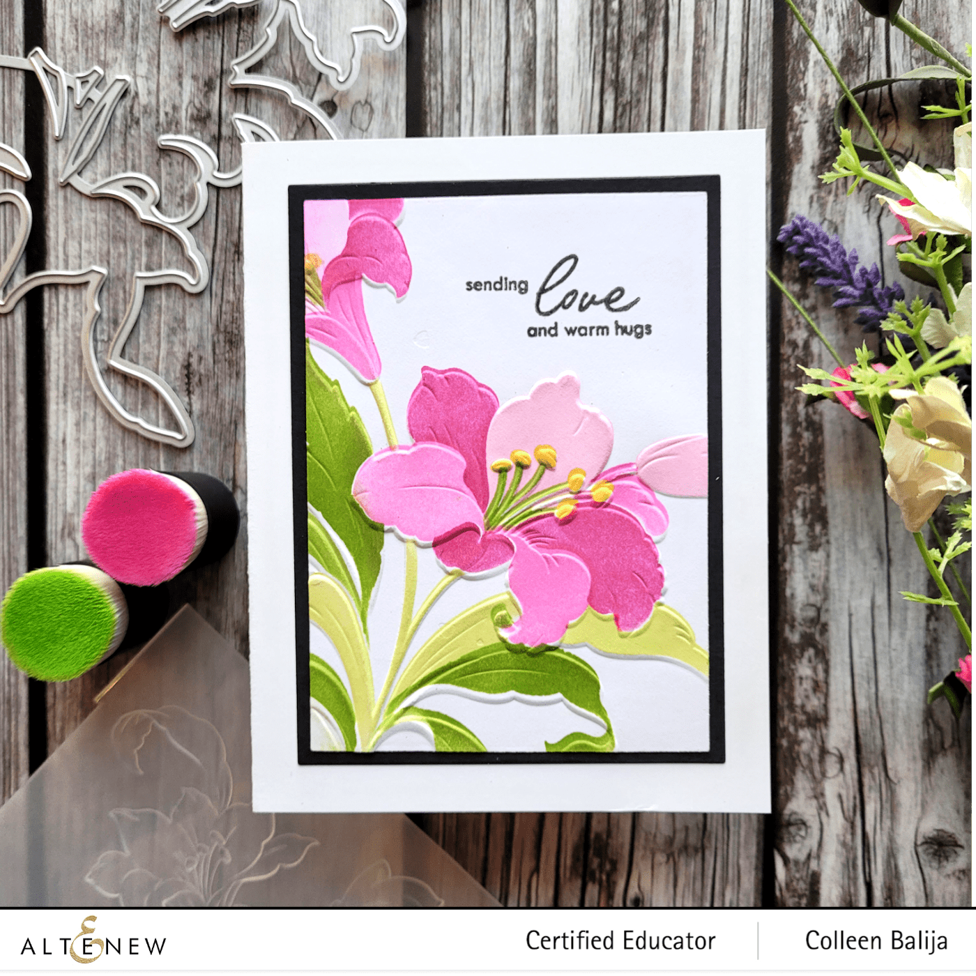 Altenew Craft Your Life Project Kit: Feathered Lilies