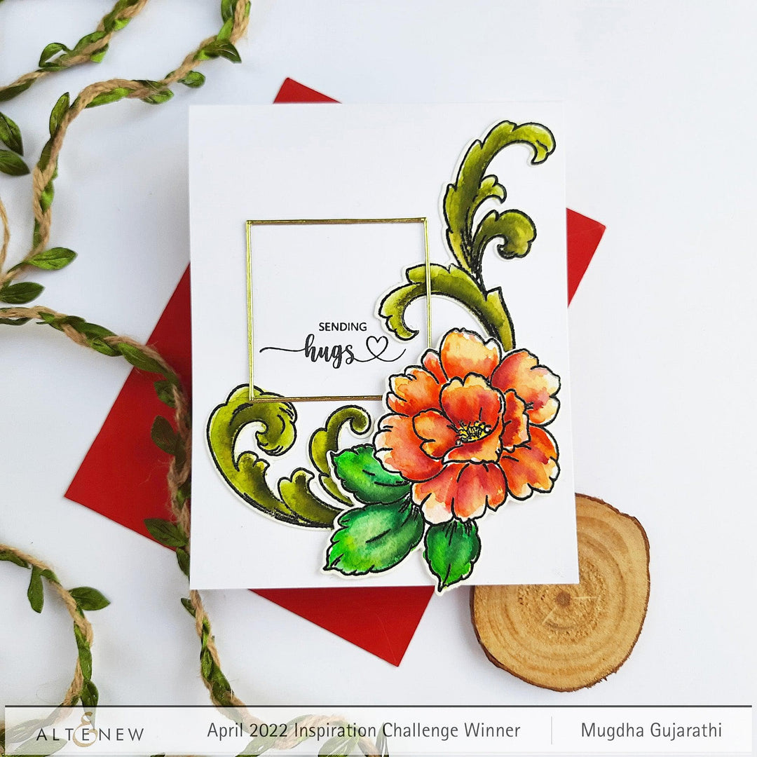 Altenew Craft Your Life Project Kit Craft Your Life Project Kit: Floral Acanthus & Add-on Layering Stencil Bundle