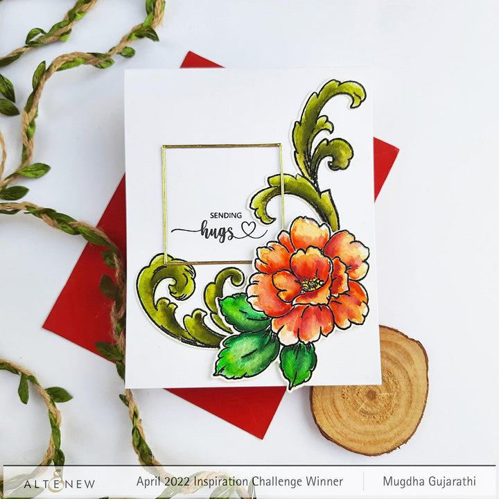 Altenew Craft Your Life Project Kit Craft Your Life Project Kit: Floral Acanthus & Add-on Layering Stencil Bundle