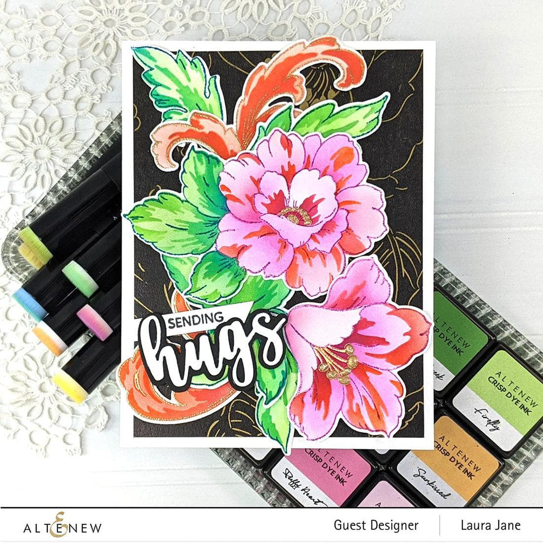 Altenew Craft Your Life Project Kit Craft Your Life Project Kit: Floral Acanthus & Add-on Layering Stencil Bundle