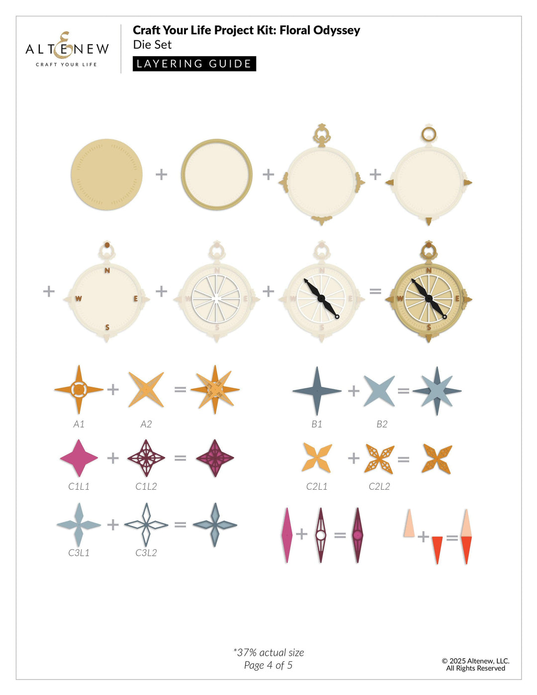 Craft Your Life Project Kit: Floral Odyssey