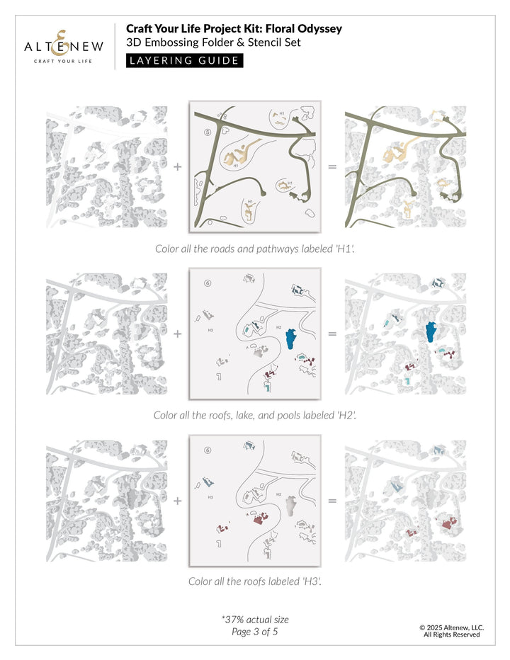 Craft Your Life Project Kit: Floral Odyssey