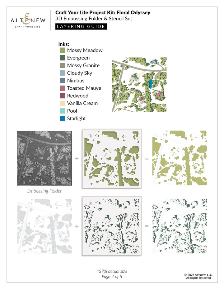 Craft Your Life Project Kit: Floral Odyssey