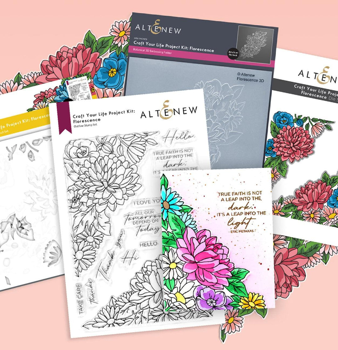 Altenew Craft Your Life Project Kit Craft Your Life Project Kit: Florescence