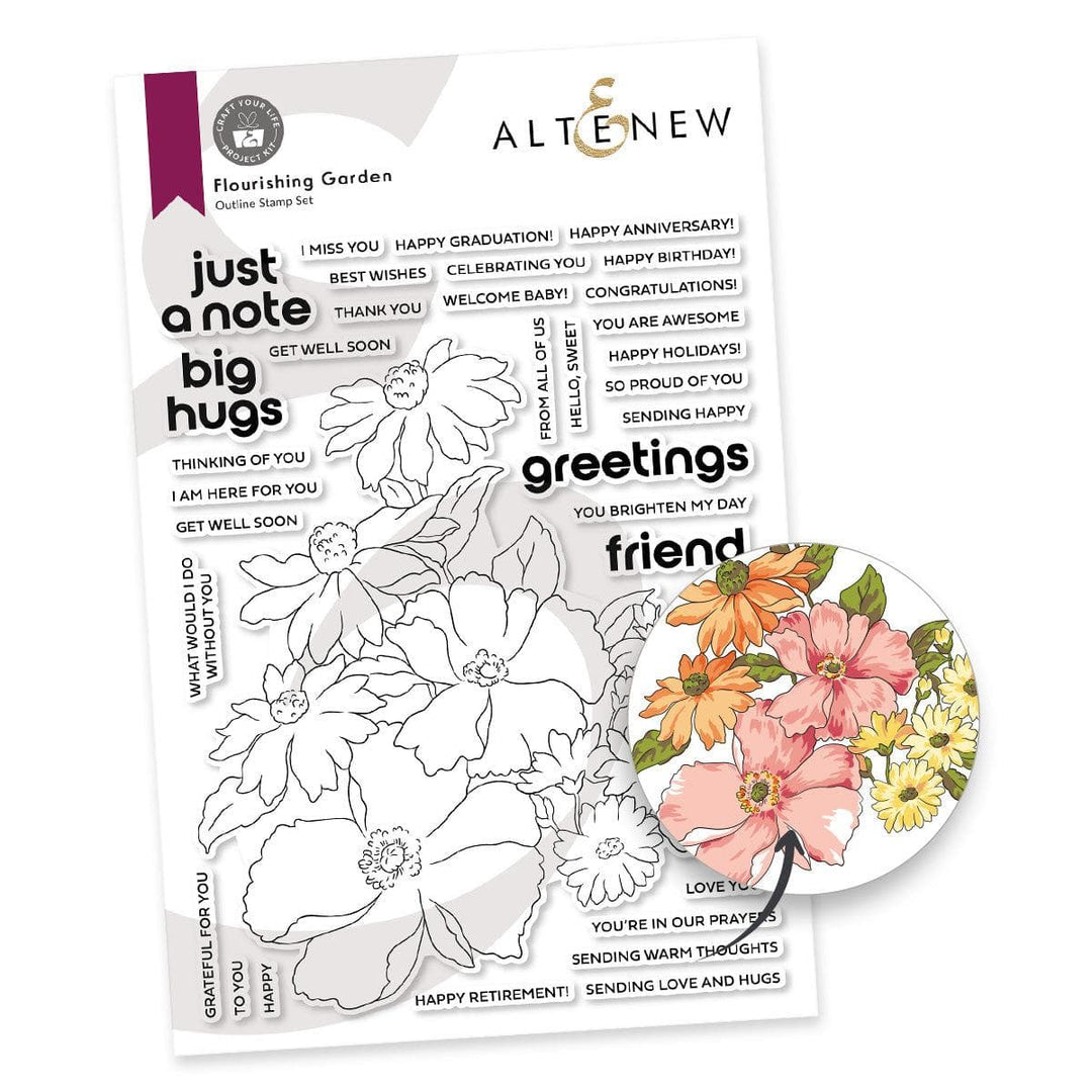 Altenew Craft Your Life Project Kit Craft Your Life Project Kit: Flourishing Garden