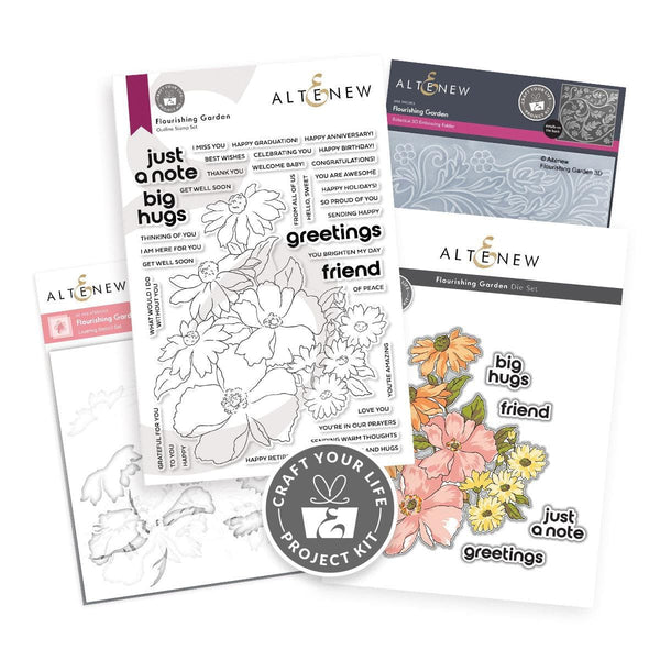 Altenew Craft Your Life Project Kit Craft Your Life Project Kit: Flourishing Garden