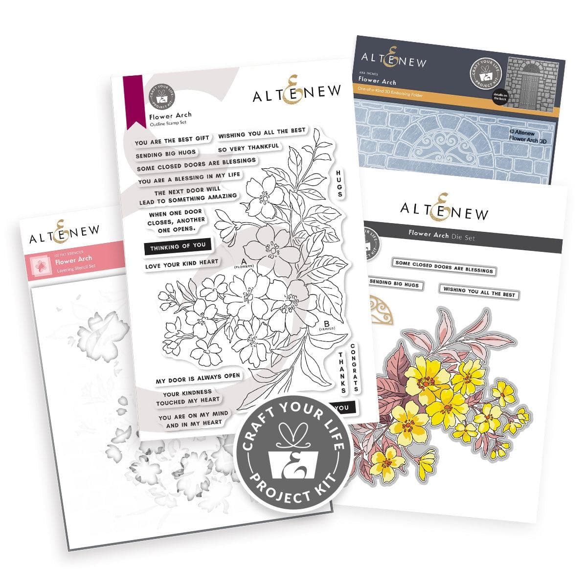 Craft Your Life Project Kit: Flower Arch | Altenew
