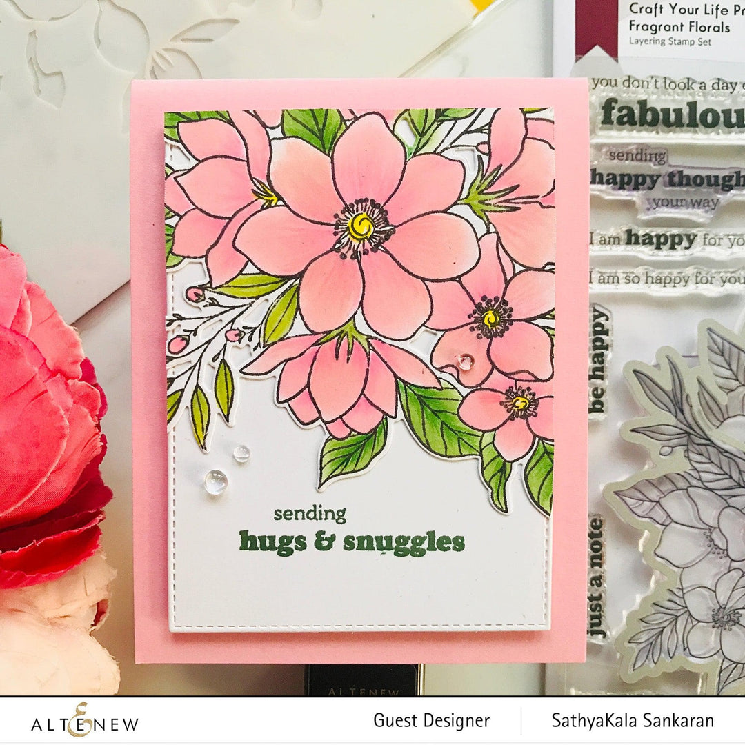 Altenew Craft Your Life Project Kit Craft Your Life Project Kit: Fragrant Florals